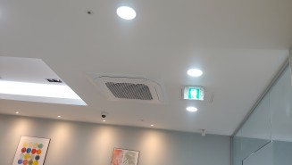 코랄이비인후과의원 시스템에어컨 설치시공 현장